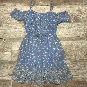 Off Shoulder Ruffle Dress